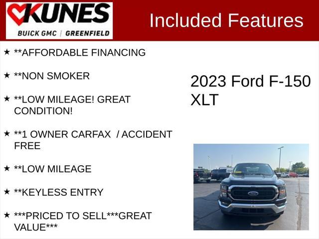 used 2023 Ford F-150 car, priced at $34,777