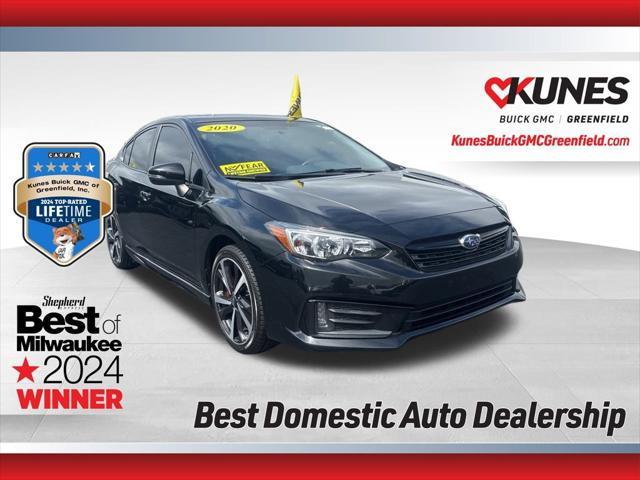 used 2020 Subaru Impreza car, priced at $20,202