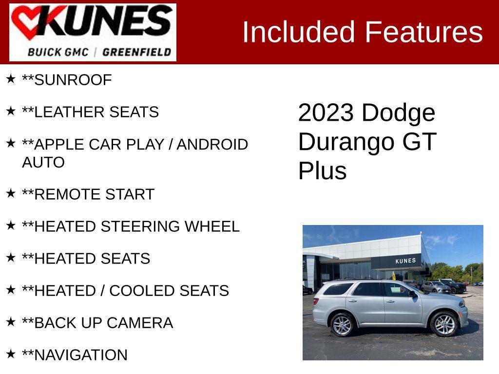used 2023 Dodge Durango car, priced at $26,799