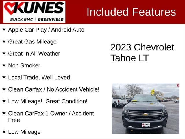 used 2023 Chevrolet Tahoe car, priced at $45,995