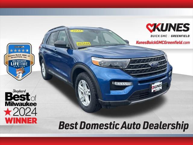used 2021 Ford Explorer car, priced at $25,777