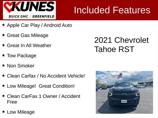 used 2021 Chevrolet Tahoe car, priced at $53,599