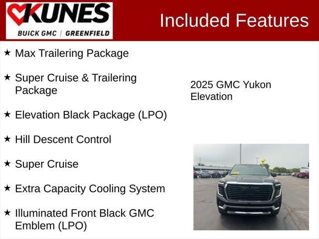 new 2025 GMC Yukon car, priced at $79,225