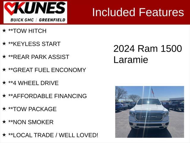 used 2024 Ram 1500 car, priced at $42,577