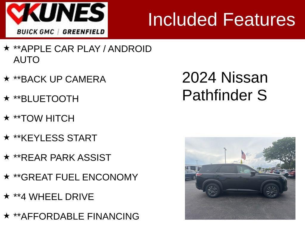 used 2024 Nissan Pathfinder car, priced at $25,995