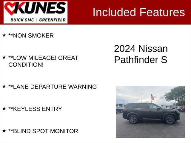 used 2024 Nissan Pathfinder car, priced at $27,995