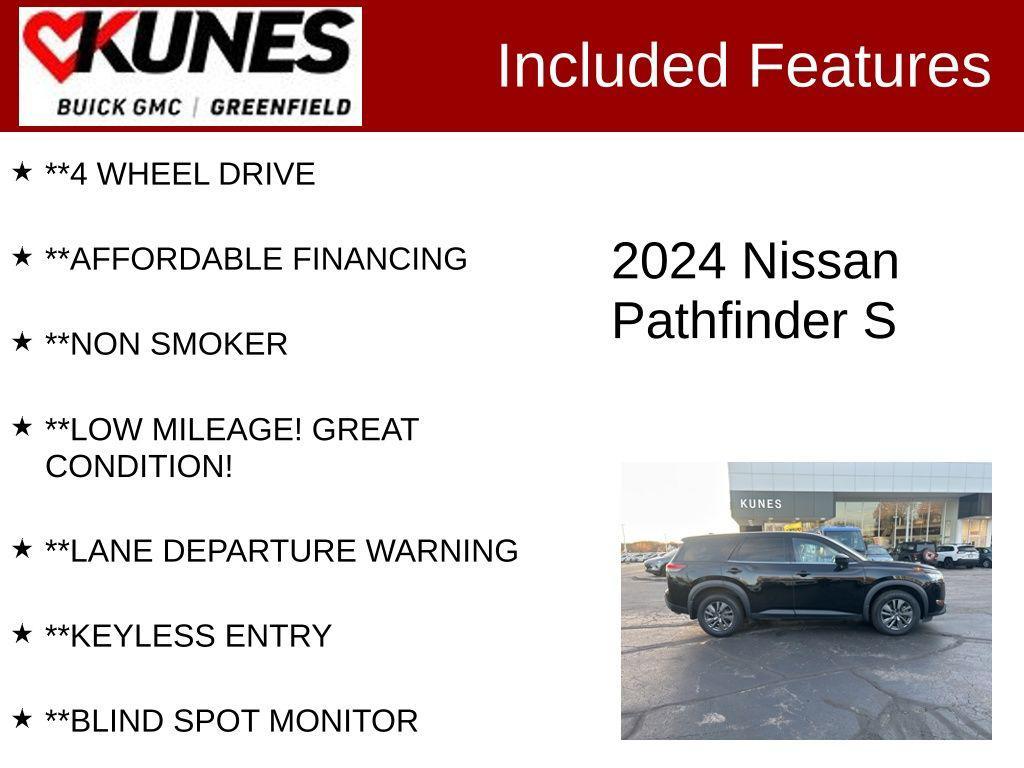 used 2024 Nissan Pathfinder car, priced at $21,995