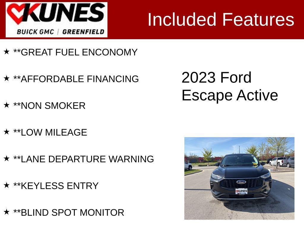 used 2023 Ford Escape car, priced at $21,399