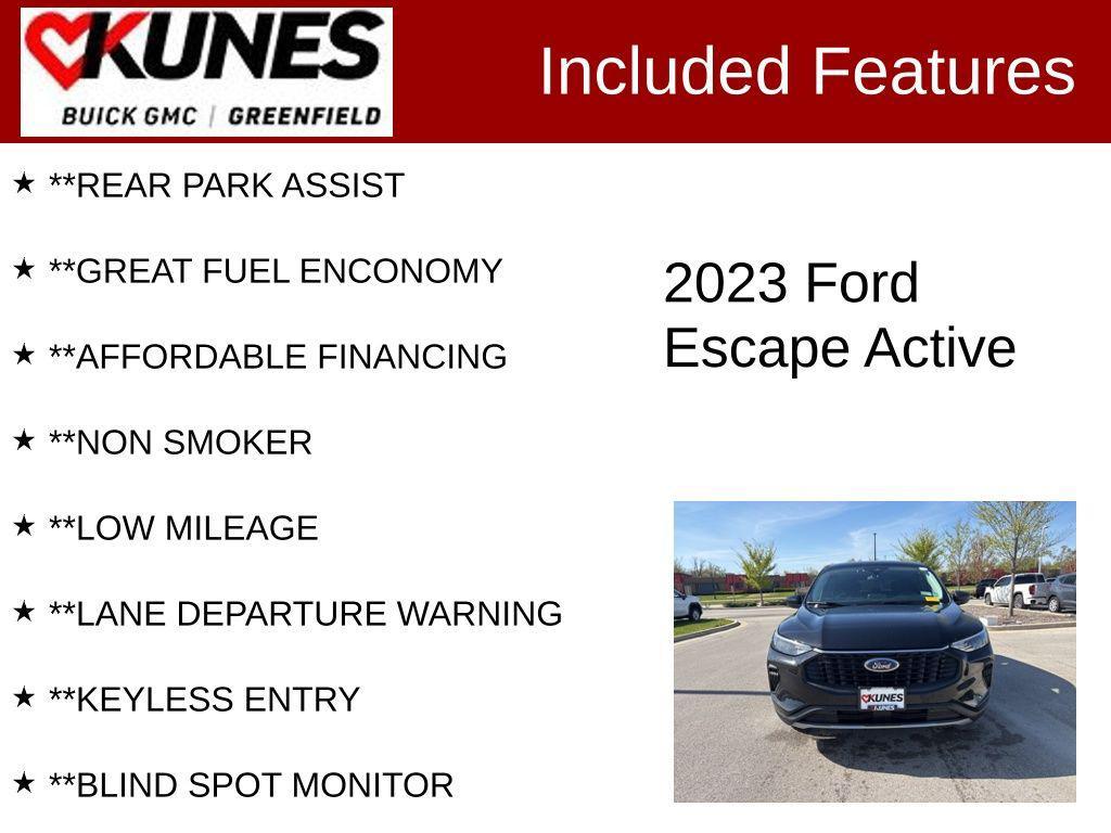 used 2023 Ford Escape car, priced at $19,599
