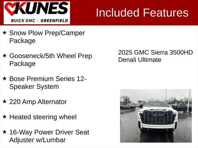 new 2025 GMC Sierra 3500 car, priced at $99,749