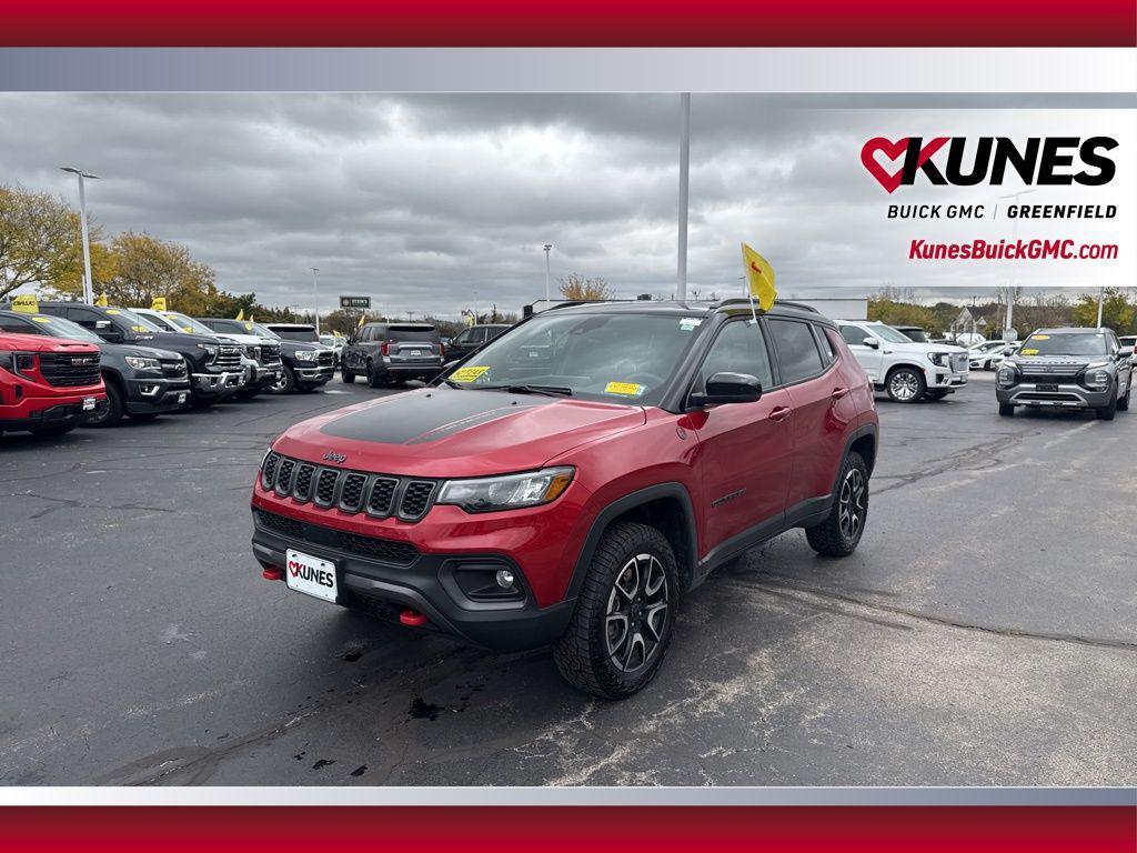 used 2025 Jeep Compass car, priced at $24,458