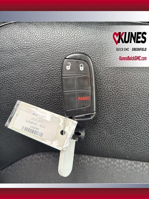 used 2025 Jeep Compass car, priced at $24,458