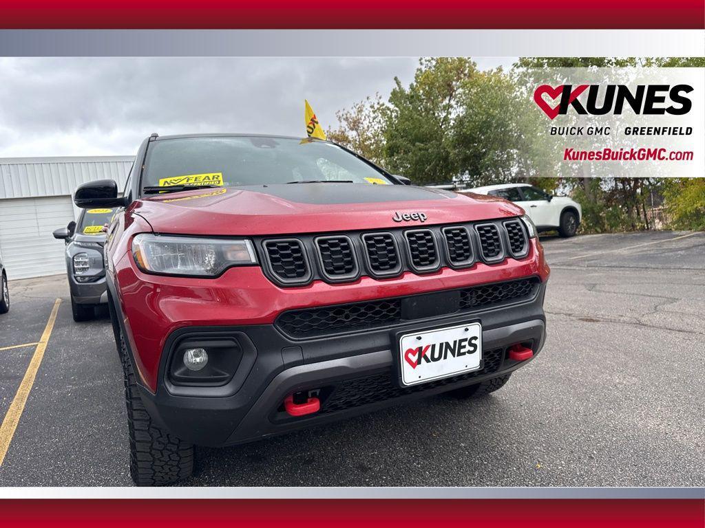 used 2025 Jeep Compass car, priced at $24,458