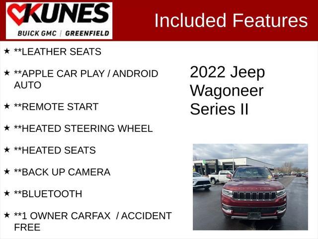 used 2022 Jeep Wagoneer car, priced at $38,399