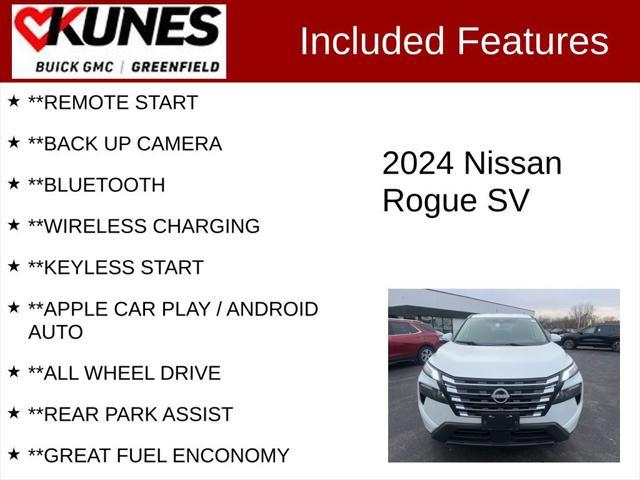 used 2024 Nissan Rogue car, priced at $24,599