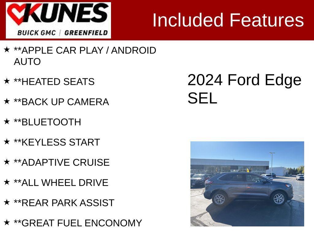 used 2024 Ford Edge car, priced at $23,599