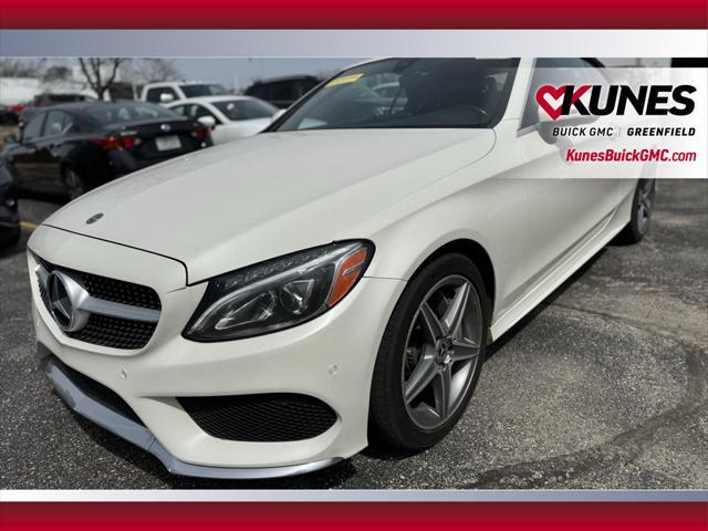 used 2018 Mercedes-Benz C-Class car, priced at $29,899