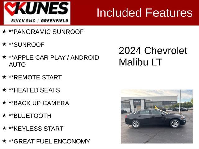 used 2024 Chevrolet Malibu car, priced at $20,558