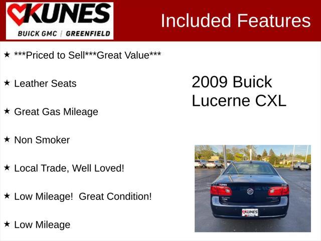 used 2009 Buick Lucerne car, priced at $8,799
