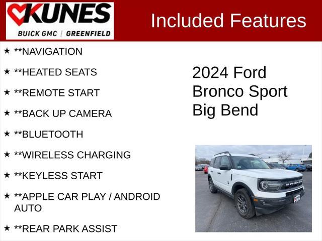 used 2024 Ford Bronco Sport car, priced at $26,995