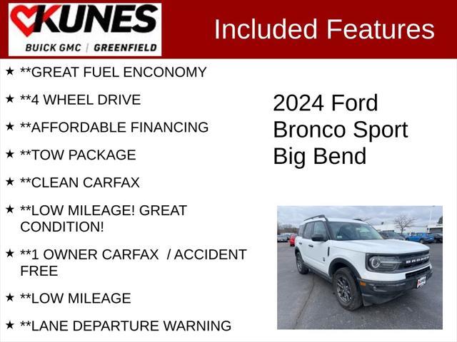 used 2024 Ford Bronco Sport car, priced at $26,995