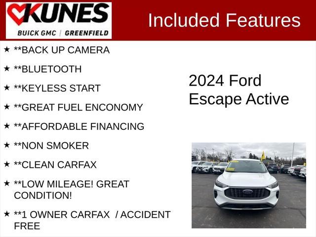 used 2024 Ford Escape car, priced at $23,699