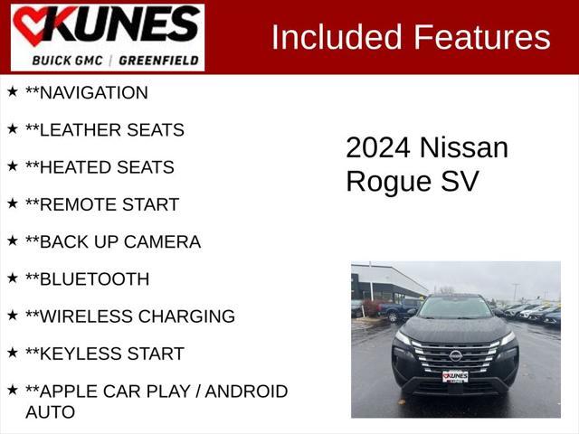 used 2024 Nissan Rogue car, priced at $25,399