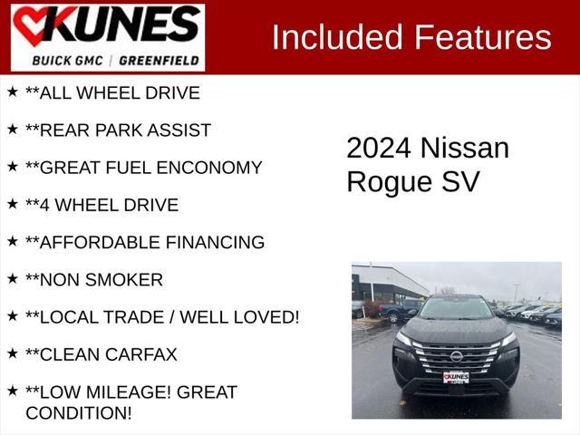 used 2024 Nissan Rogue car, priced at $25,399