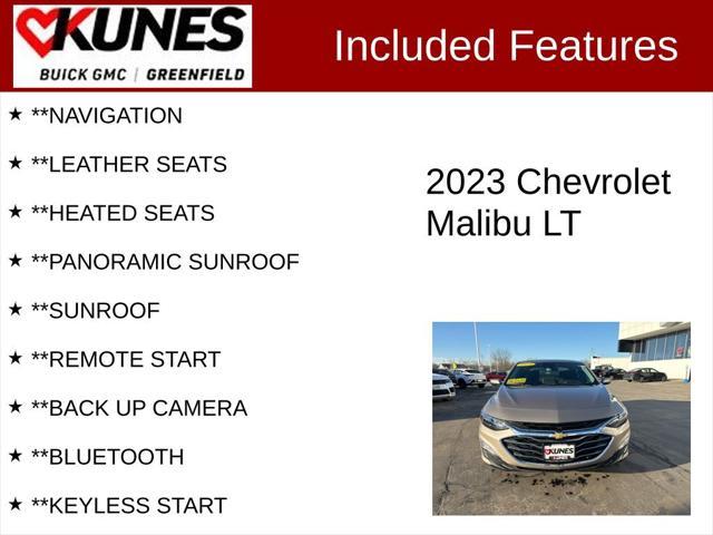 used 2023 Chevrolet Malibu car, priced at $17,699