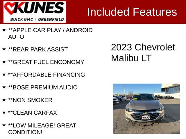 used 2023 Chevrolet Malibu car, priced at $17,699