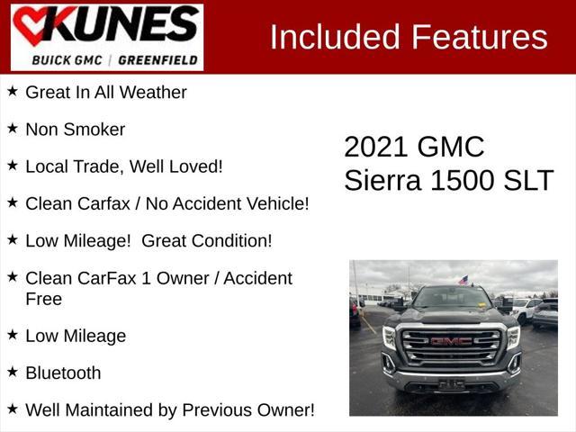 used 2021 GMC Sierra 1500 car, priced at $38,799