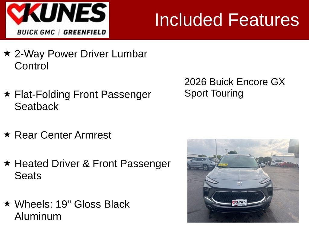new 2026 Buick Encore GX car, priced at $29,367