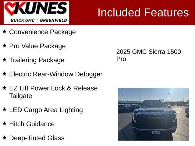 new 2025 GMC Sierra 1500 car, priced at $38,749