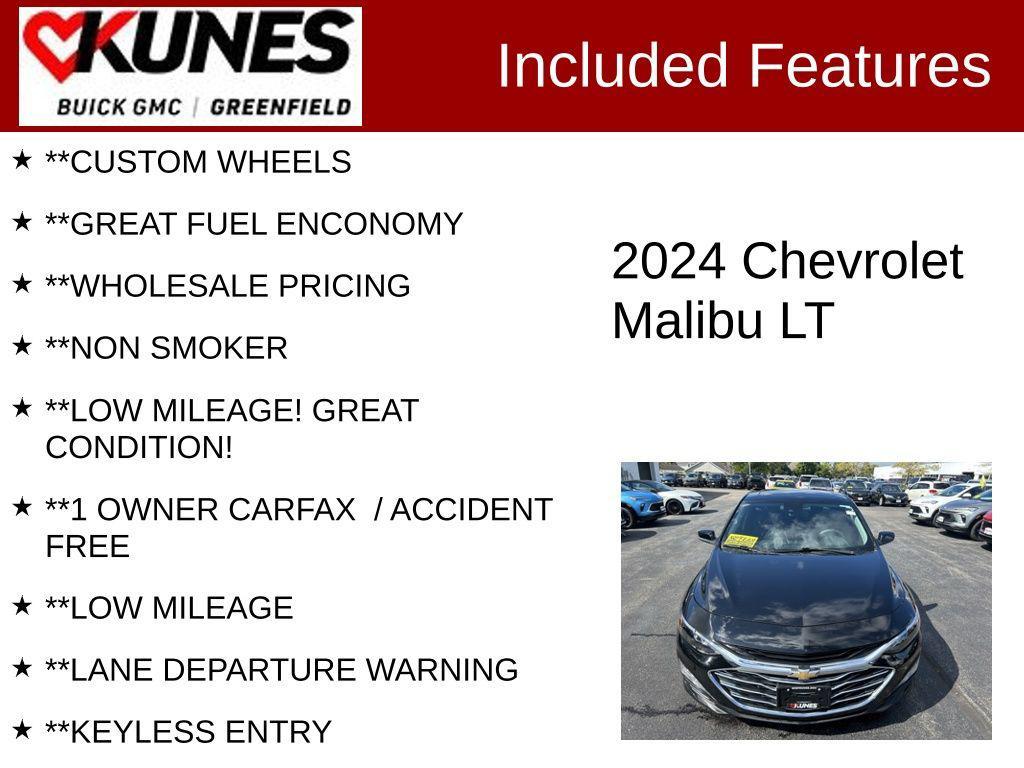 used 2024 Chevrolet Malibu car, priced at $19,995