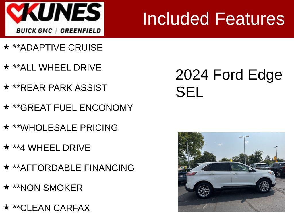 used 2024 Ford Edge car, priced at $25,995