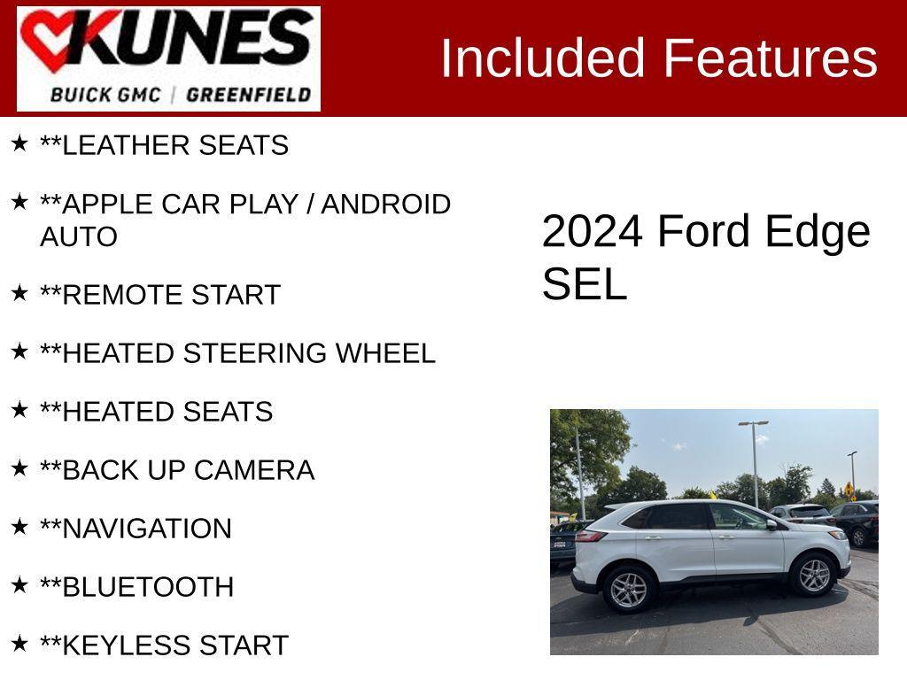 used 2024 Ford Edge car, priced at $25,995