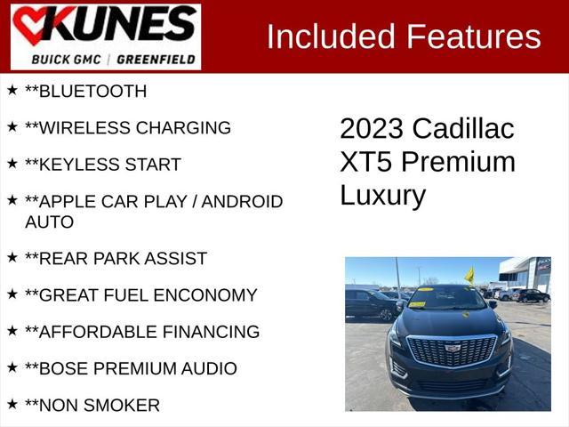 used 2023 Cadillac XT5 car, priced at $26,995