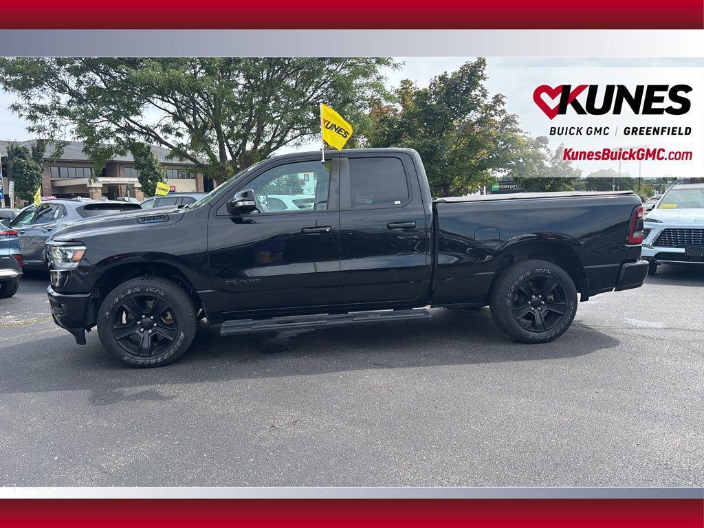 used 2021 Ram 1500 car, priced at $31,599