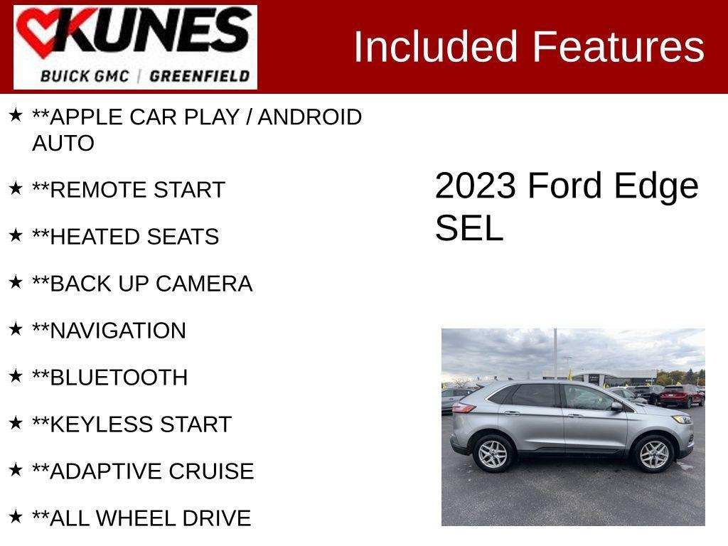 used 2023 Ford Edge car, priced at $20,499