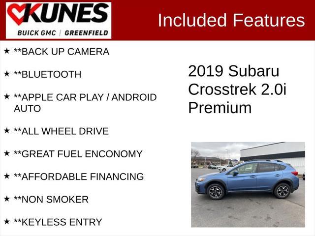 used 2019 Subaru Crosstrek car, priced at $16,995