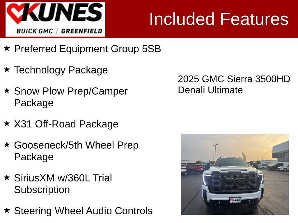 new 2025 GMC Sierra 3500 car, priced at $92,396