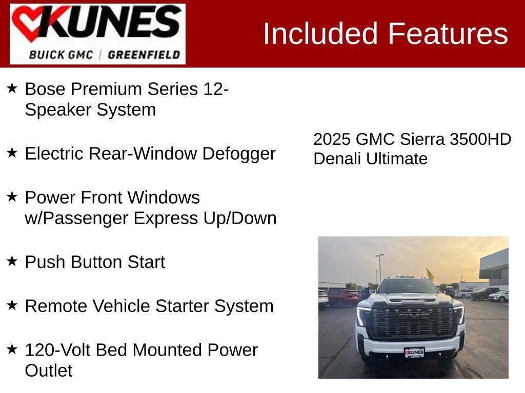 new 2025 GMC Sierra 3500 car, priced at $92,396