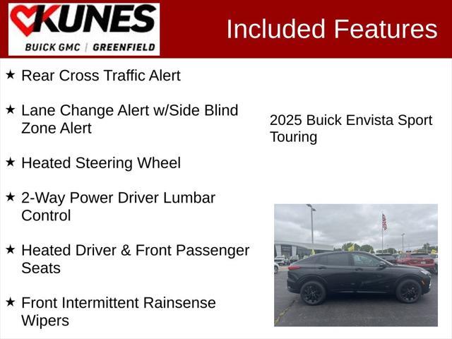 new 2025 Buick Envista car, priced at $28,346