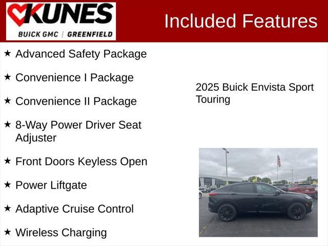 new 2025 Buick Envista car, priced at $28,346