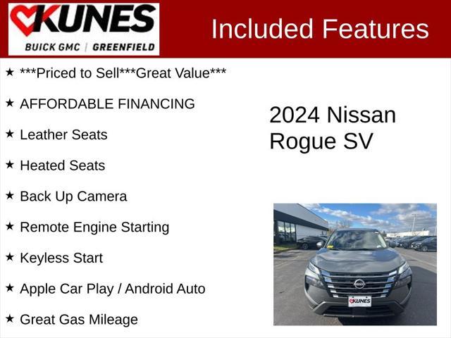 used 2024 Nissan Rogue car, priced at $25,499