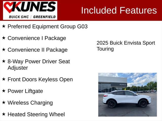 new 2025 Buick Envista car, priced at $28,409