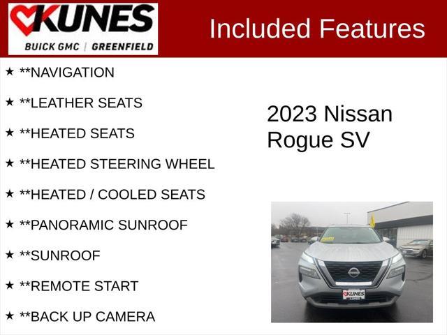 used 2023 Nissan Rogue car, priced at $19,699