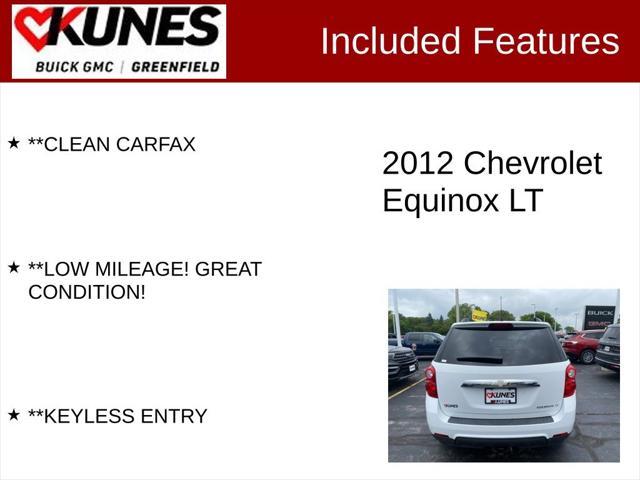 used 2012 Chevrolet Equinox car, priced at $8,999