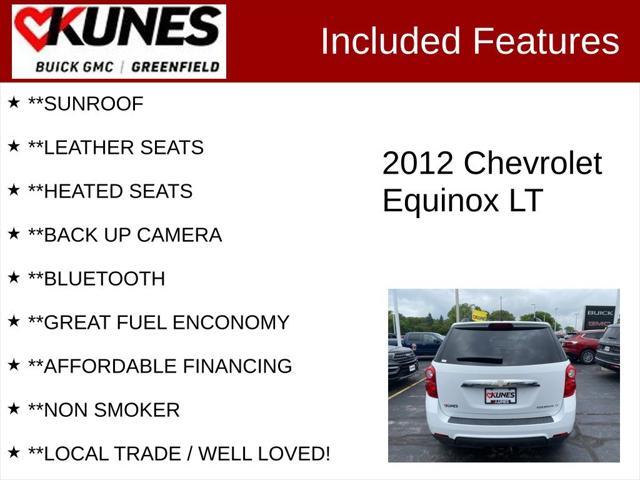 used 2012 Chevrolet Equinox car, priced at $8,999