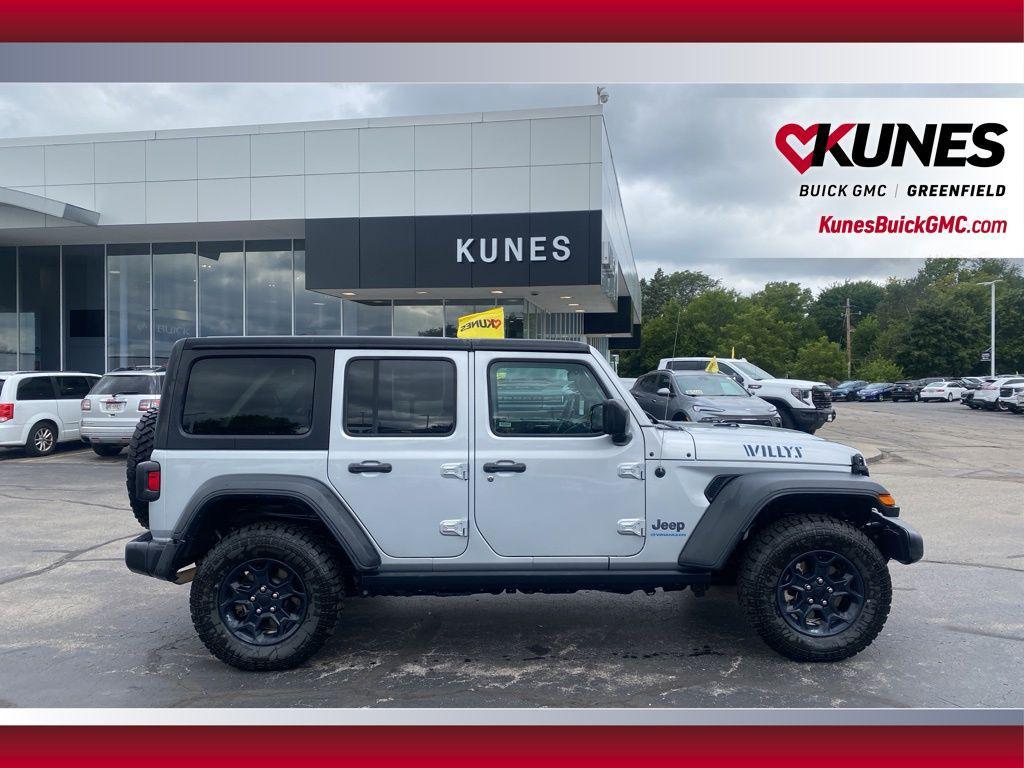 used 2023 Jeep Wrangler 4xe car, priced at $27,995